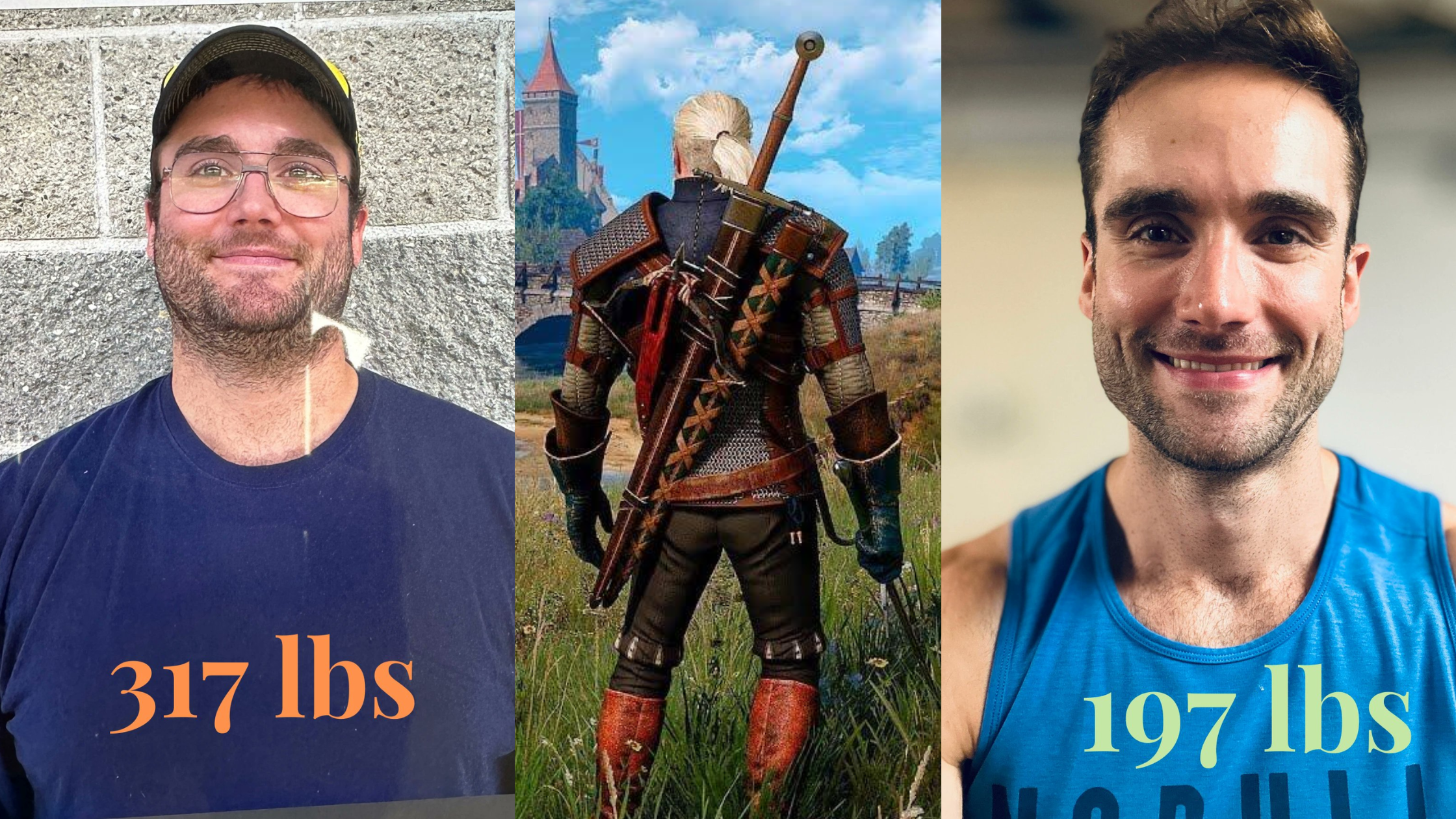 Stefan a utilisé son addiction aux jeux vidéo pour perdre 54 kg