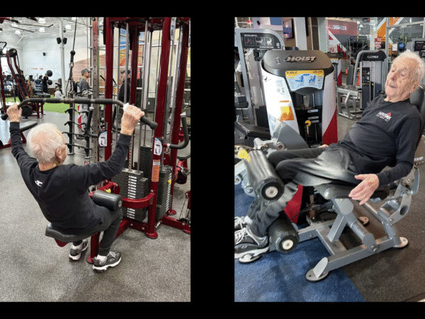 Entraînement centenaire gym musculation
